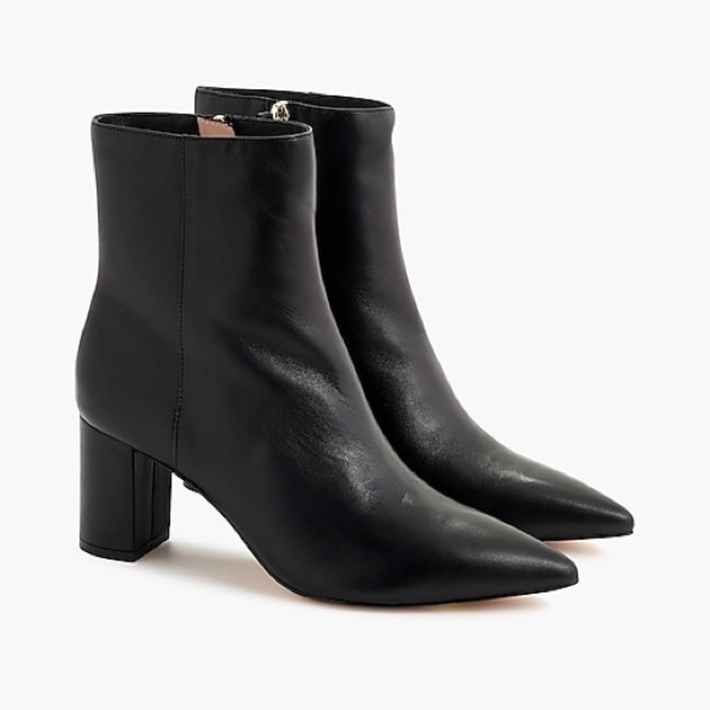 J.Crew Sadie Black Ankle Boots